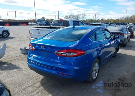 2019 Ford Fusion Hybrid Se z USA, uszkodzony, nr VIN 3FA6P0LU2KR165450